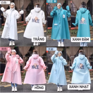 Áo Mưa Thời Trang Gấu Hot Ngẫu Nhiên - Suclothing