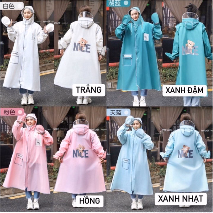 Áo Mưa Hình Gấu Hot - Gdn