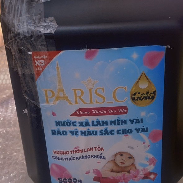 Nước Rửa Chén Hương Chanh/Lau Sàn Thảo Mộc/Xả Vải Paris Can 5L - Gdn - Ảnh 5