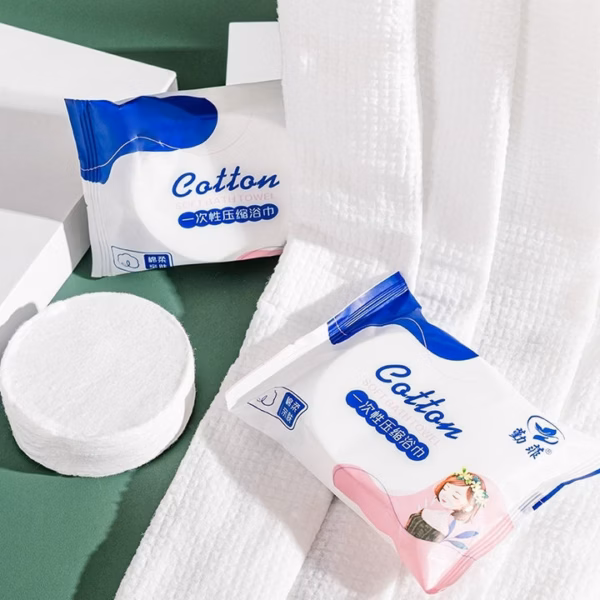 Set 10 Viên Khăn Tắm Nén Cô Gái 70X140 - Su Clothing - Ảnh 3