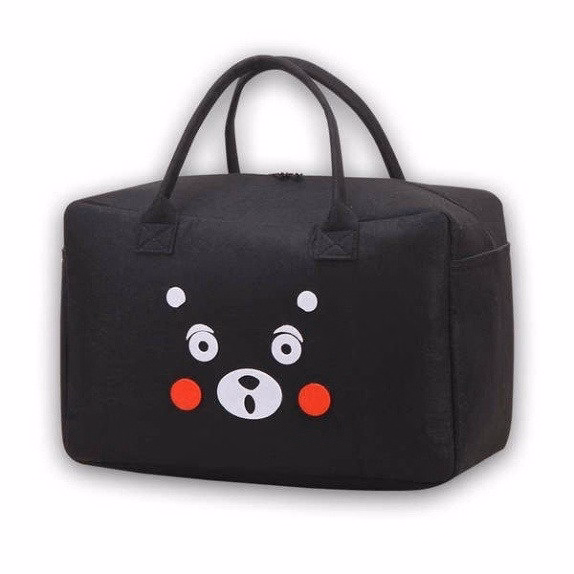 Túi Đựng Mỹ Phẩm Du Lịch Cỡ Lớn Bằng Vải Nĩ Họa Tiết 40X20X30Cm - Su Clothing - Ảnh 2
