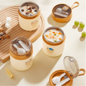 Ca Ủ Cháo Giữ Nhiệt Gấu Bear 530Ml - Su