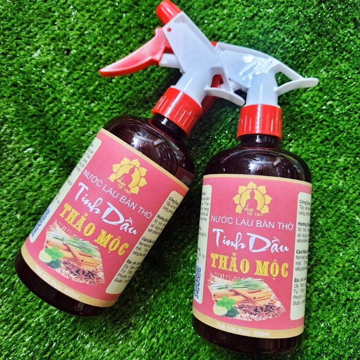 Nước Ngũ Hương Lau Bàn Thời 500Ml Tinh Dầu Thảo Mộc Thơm Ngát Lộc Tài Cả Năm - Gdn - Ảnh 3