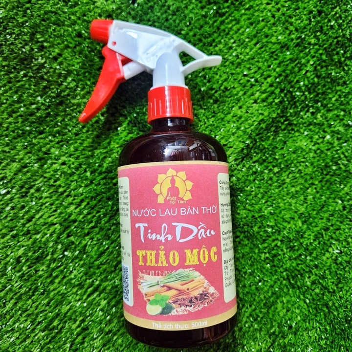 Nước Ngũ Hương Lau Bàn Thời 500Ml Tinh Dầu Thảo Mộc Thơm Ngát Lộc Tài Cả Năm - Gdn - Ảnh 4