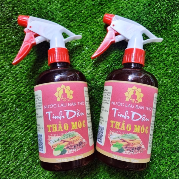 Nước Ngũ Hương Lau Bàn Thời 500Ml Tinh Dầu Thảo Mộc Thơm Ngát Lộc Tài Cả Năm - Gdn - Ảnh 5