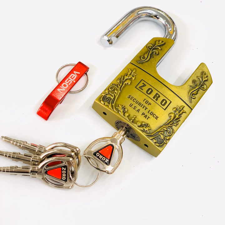 Ổ Khóa Zoro 6 Phân Bông Lúa Chống Cắt Chính Hãng - Gdn - Ảnh 3