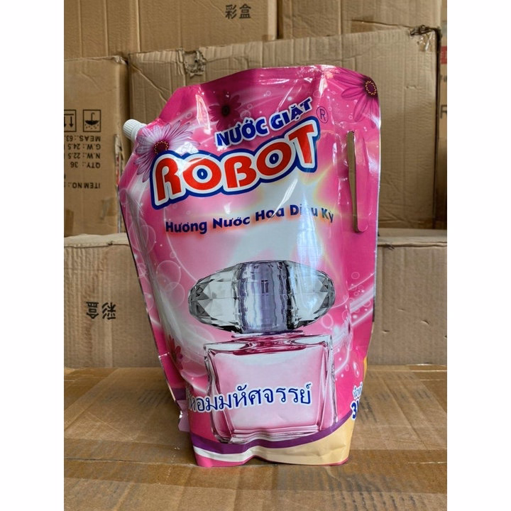 Nước Giặt Robot Hương Nước Hoa Hàng Thái Lan Túi 3Kg - Gdn - Ảnh 4