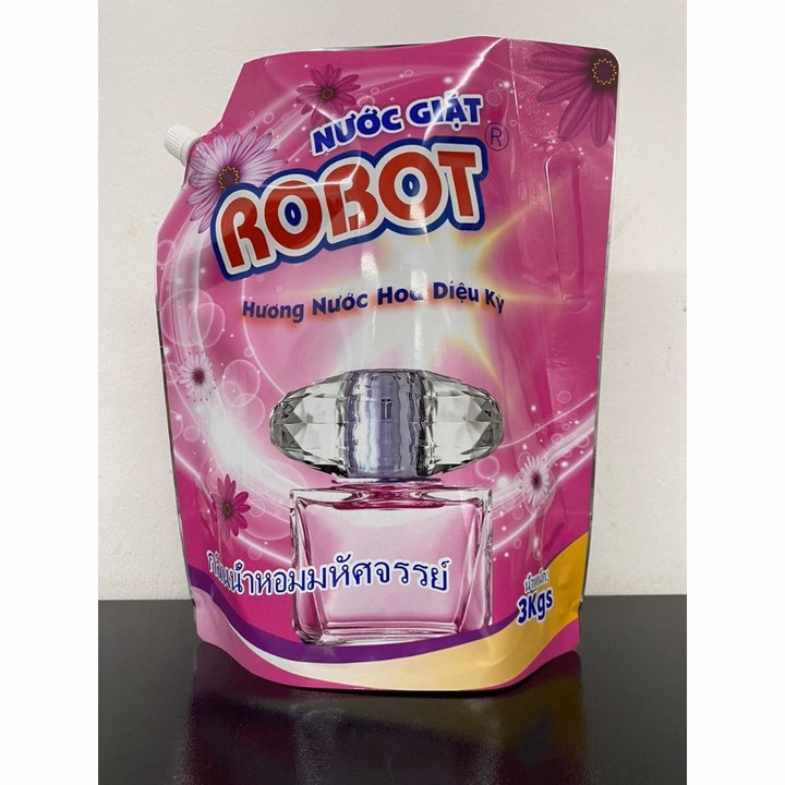 Nước Giặt Robot Hương Nước Hoa Hàng Thái Lan Túi 3Kg - Gdn - Ảnh 5