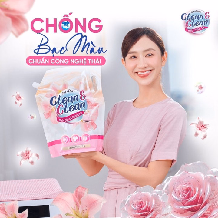 Nước Giặt Xả Clean & Clean 3200Ml Hương Hoa Lily - Gdn - Ảnh 6