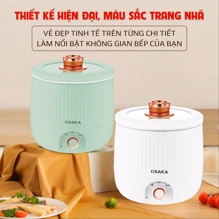 Nồi Lẩu Điện "Magic Pot" 12 Trong 1 Osaka Mcp-180 Đa Năng - Ảnh 9