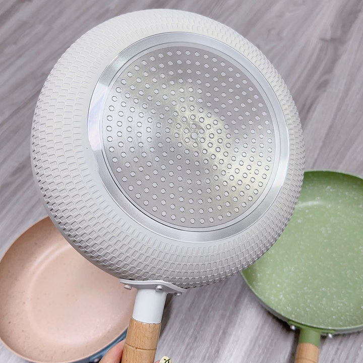 Chảo Nhật Màu Đáy Từ Size 24Cm - Gdn - Ảnh 5