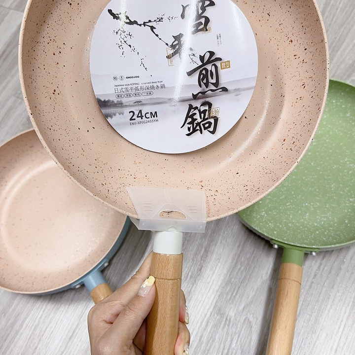 Chảo Nhật Màu Đáy Từ Size 24Cm - Gdn - Ảnh 3