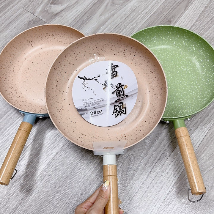 Chảo Nhật Màu Đáy Từ Size 24Cm - Gdn