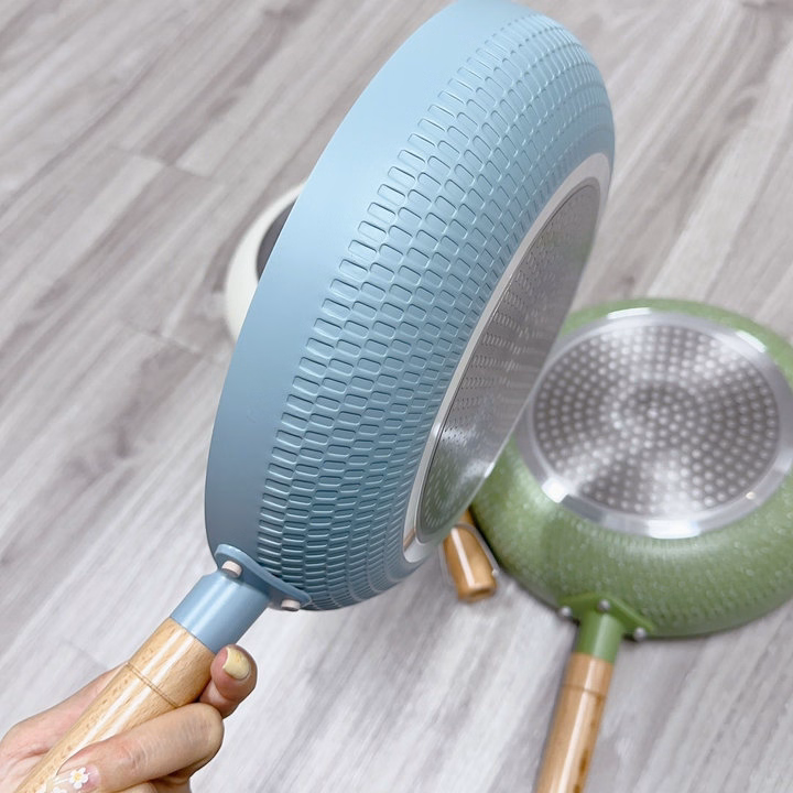 Chảo Nhật Màu Đáy Từ Size 24Cm - Gdn - Ảnh 6