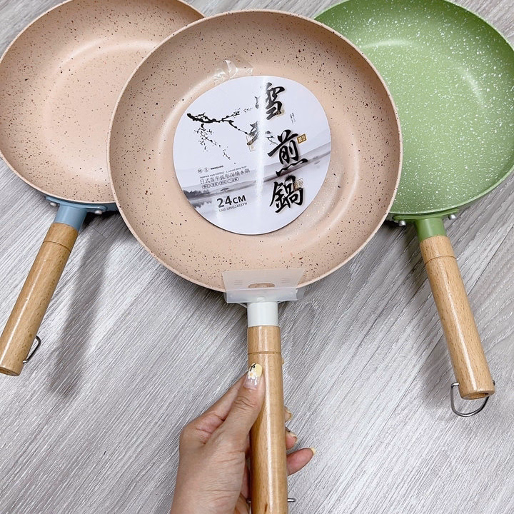 Chảo Nhật Màu Đáy Từ Size 24Cm - Gdn - Ảnh 10