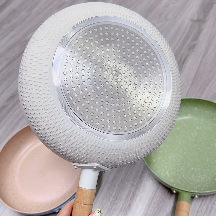 Chảo Nhật Màu Đáy Từ Size 24Cm - Gdn - Ảnh 8