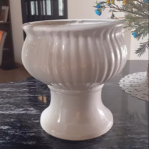 Chậu Hoa Dáng Ly Bát Tràng, Cắm Hoa Khô, Trồng Sen Đá Decor Nhà Cửa - Chipxinhxk - Ảnh 7