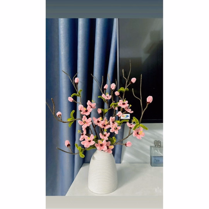 Bình Cắm Hoa Gốm Bát Tràng Dáng Chuông, Size Mini Cao 15Cm - Chipxinhxk - Ảnh 4