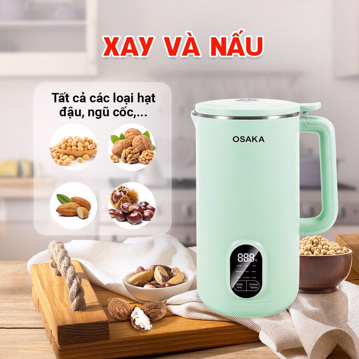 Máy Làm Sữa Hạt Osaka Sm-150 Đa Năng Cao Cấp - Điện Tử Cảm Ứng - Ảnh 4
