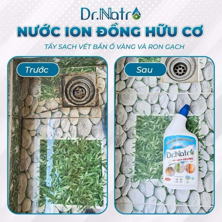 Tẩy Siêu Sạch Pro- Ion Đồng Hữu Cơ Dr.Natro - Ảnh 16