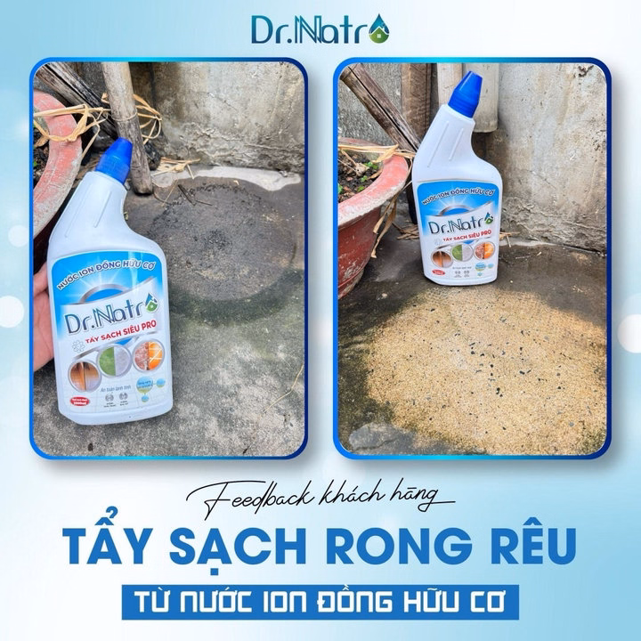 Tẩy Siêu Sạch Pro- Ion Đồng Hữu Cơ Dr.Natro - Ảnh 13
