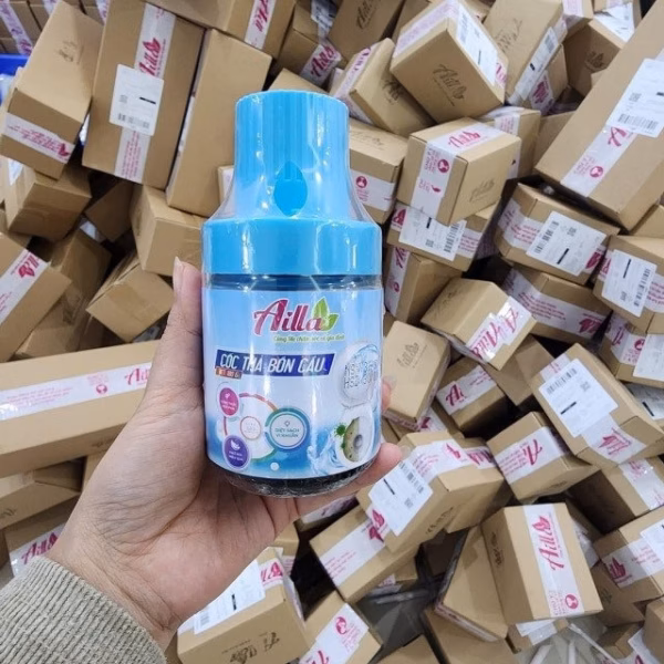 Cốc Thả Bồn Cầu Ailla Hương Sả Chanh - Ảnh 3