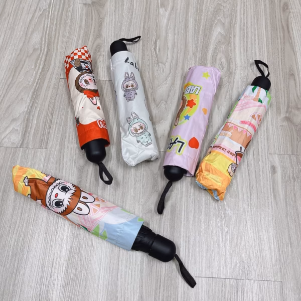 Dù Gấp Gọn Labubu 110Cm Ngẫu Nhiên - Gdn - Ảnh 6