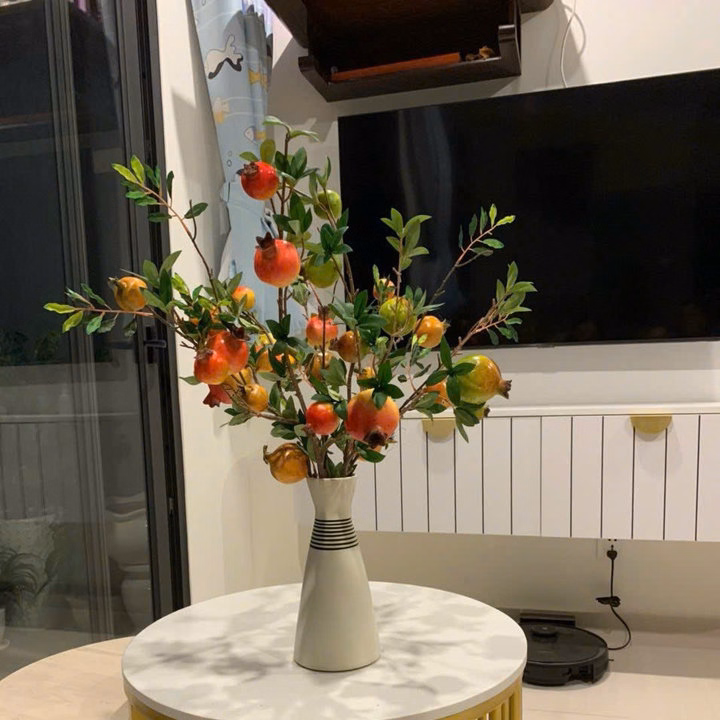 Lọ Hoa Vẽ Tay, Bình Hoa Gốm Sứ Bát Tràng Dáng Ly Decor Cắm Hoa Đều Đẹp -Chipxinhxk - Ảnh 8