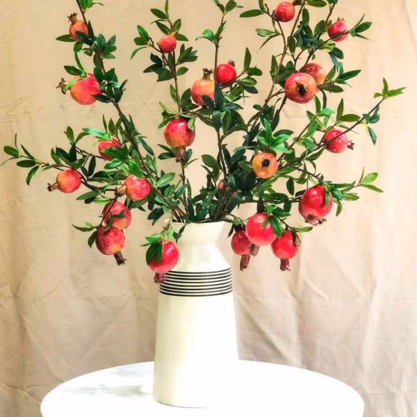 Bộ 3 Bình Gốm Bát Tràng Dáng Ly Cao Men Trắng Họa Tiết Kẻ Decor, Cắm Hoa Hồng, Ly..- Chipxinhxk - Ảnh 4