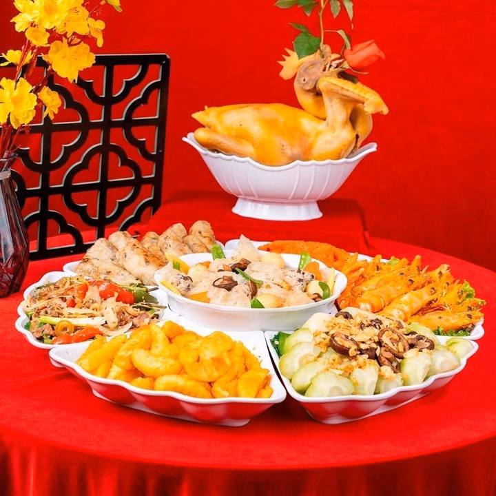 Bộ Bát Đĩa Hoa Mặt Trời Nhưa Size Đại 50Cm, Bộ Đĩa Hoa Mặt Trời 7 Chi Tiết Ctb804 - Bechip - Ảnh 10