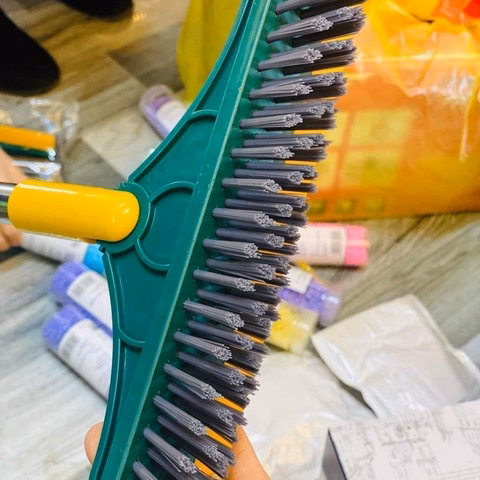 Chổi Chà Sàn Và Gạt Nước Nhà Tắm Nhà Vệ Sinh Đa Năng - Chổi Quét Dọn, Chà Toilet, Wc, Sân Ctb805 - Bechip - Ảnh 2