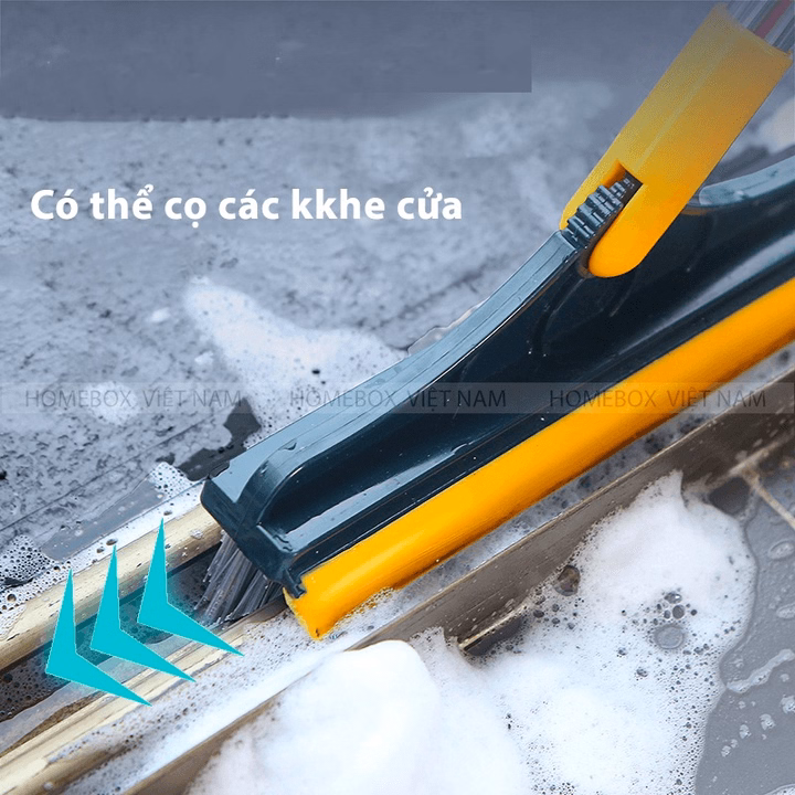 Chổi Chà Sàn Và Gạt Nước Nhà Tắm Nhà Vệ Sinh Đa Năng - Chổi Quét Dọn, Chà Toilet, Wc, Sân Ctb805 - Bechip - Ảnh 11