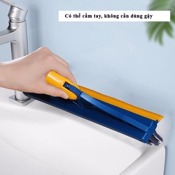 Chổi Chà Sàn Và Gạt Nước Nhà Tắm Nhà Vệ Sinh Đa Năng - Chổi Quét Dọn, Chà Toilet, Wc, Sân Ctb805 - Bechip - Ảnh 3
