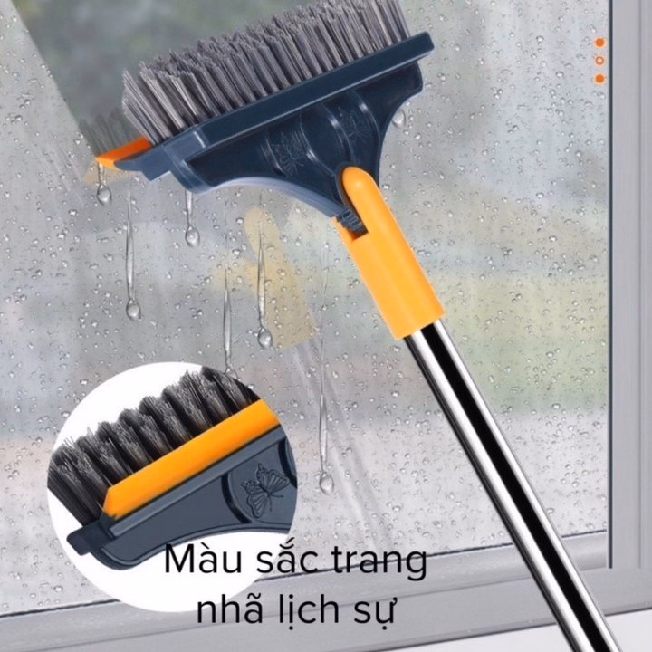 Chổi Chà Sàn Và Gạt Nước Nhà Tắm Nhà Vệ Sinh Đa Năng - Chổi Quét Dọn, Chà Toilet, Wc, Sân Ctb805 - Bechip - Ảnh 7