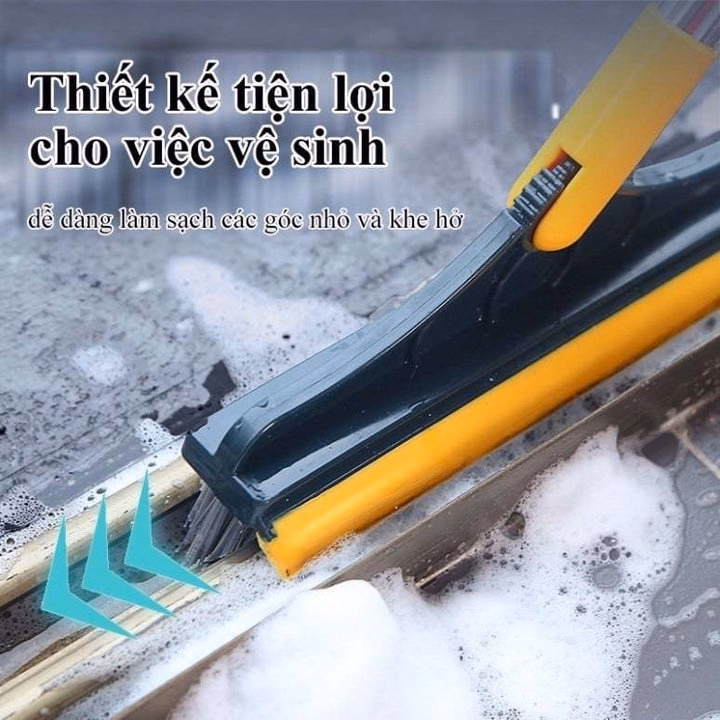 Chổi Chà Sàn Và Gạt Nước Nhà Tắm Nhà Vệ Sinh Đa Năng - Chổi Quét Dọn, Chà Toilet, Wc, Sân Ctb805 - Bechip - Ảnh 9