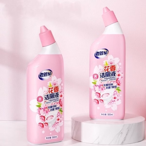 Chai Nước Tẩy Rửa Bồn Cầu, Toilet, Nhà Vệ Sinh Hương Hoa Anh Đào Khử Mùi Diệt Khuẩn Ctb809 - Bechip - Ảnh 3