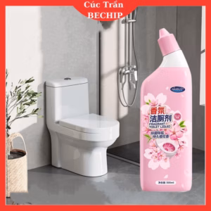 Chai Nước Tẩy Rửa Bồn Cầu, Toilet, Nhà Vệ Sinh Hương Hoa Anh Đào Khử Mùi Diệt Khuẩn Ctb809 - Bechip