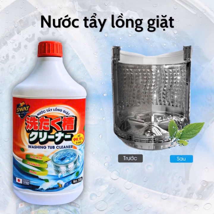 Nước Tẩy Lồng Giặt Swat Công Nghệ Nhật Bản Dung Tích 550G L006 - Lady'S Passion - Ảnh 2