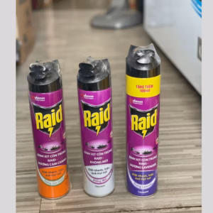 Bình Xịt Côn Trùng Đuổi Muỗi Raid L008 - Lady'S Passion