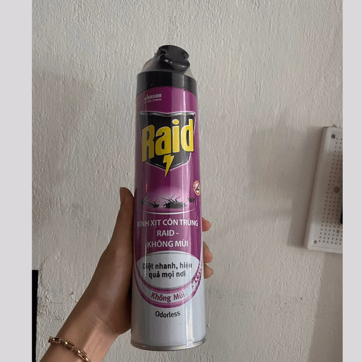 Bình Xịt Côn Trùng Đuổi Muỗi Raid L008 - Lady'S Passion - Ảnh 4