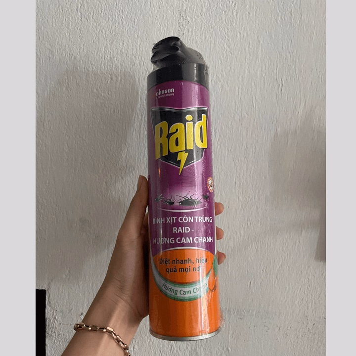 Bình Xịt Côn Trùng Đuổi Muỗi Raid L008 - Lady'S Passion - Ảnh 3