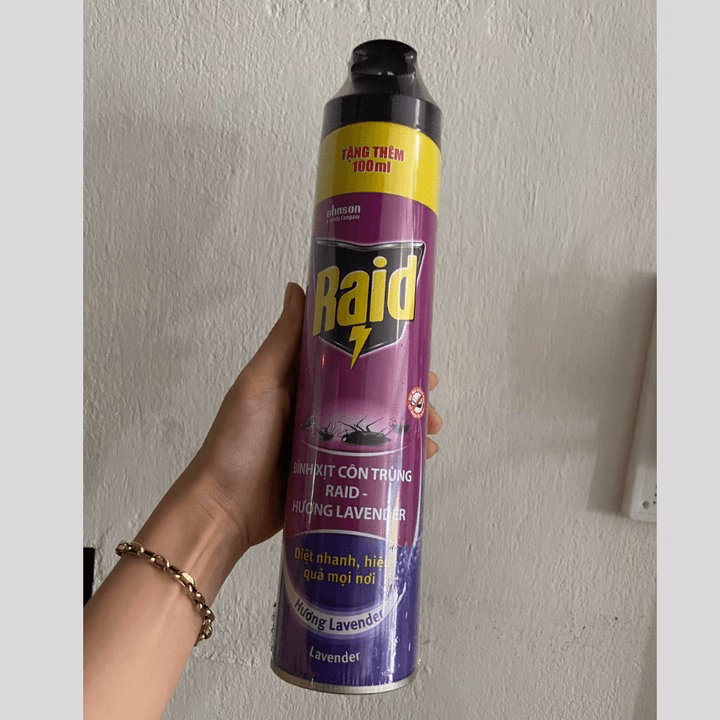 Bình Xịt Côn Trùng Đuổi Muỗi Raid L008 - Lady'S Passion - Ảnh 6