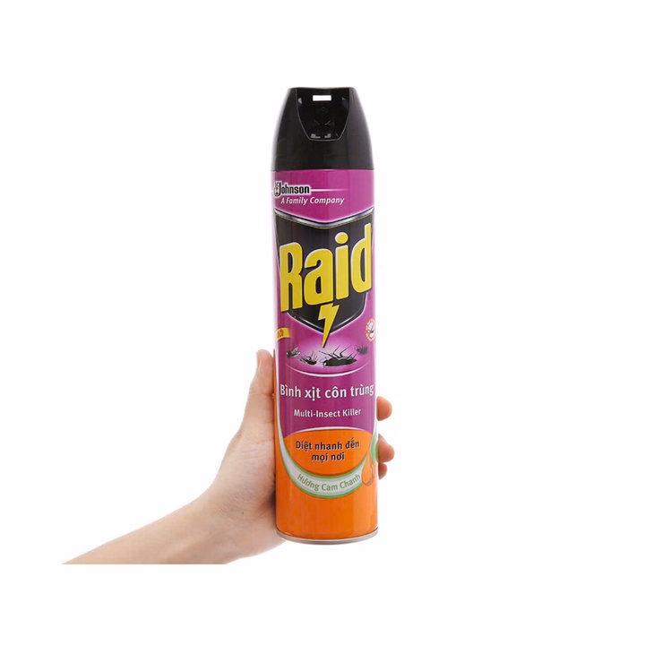 Bình Xịt Côn Trùng Đuổi Muỗi Raid L008 - Lady'S Passion - Ảnh 2