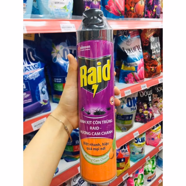 Bình Xịt Côn Trùng Đuổi Muỗi Raid L008 - Lady'S Passion - Ảnh 5