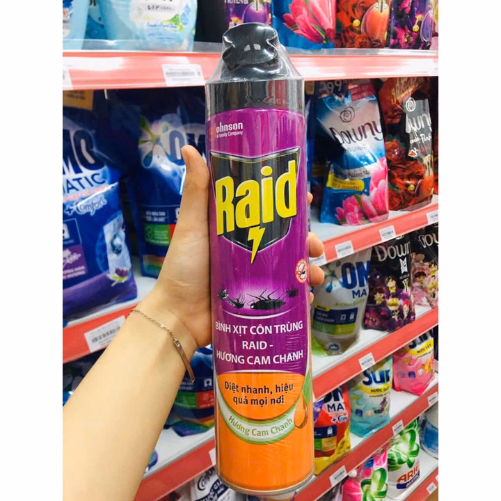 Bình Xịt Côn Trùng Đuổi Muỗi Raid L008 - Lady'S Passion - Ảnh 5
