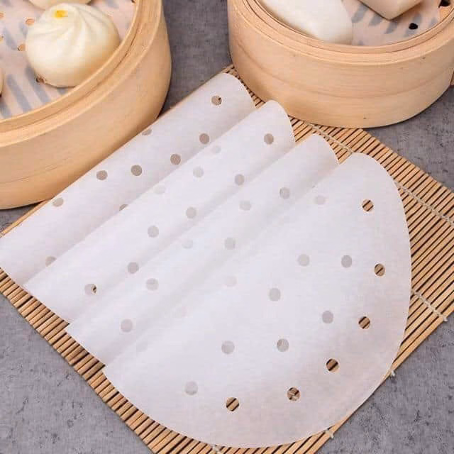 Set 50 Giấy Lót Bánh Bao Chống Dính - Su