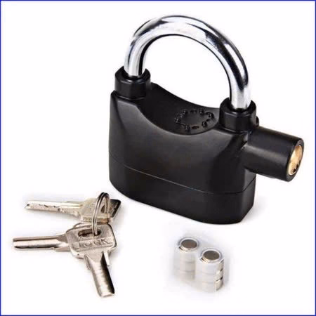 Ổ Khóa Chống Trộm Có Còi Báo Động - Su - Ảnh 5