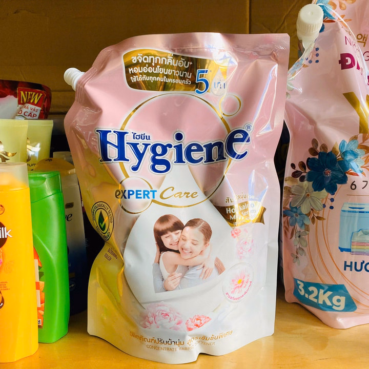 Nước Xả Quần Áo Hygiene Thái Lan Đậm Đặc Túi 1300Ml Hương Thơm Bền Lâu L049 - Lady'S Passion - Ảnh 2