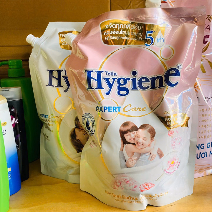 Nước Xả Quần Áo Hygiene Thái Lan Đậm Đặc Túi 1300Ml Hương Thơm Bền Lâu L049 - Lady'S Passion - Ảnh 3