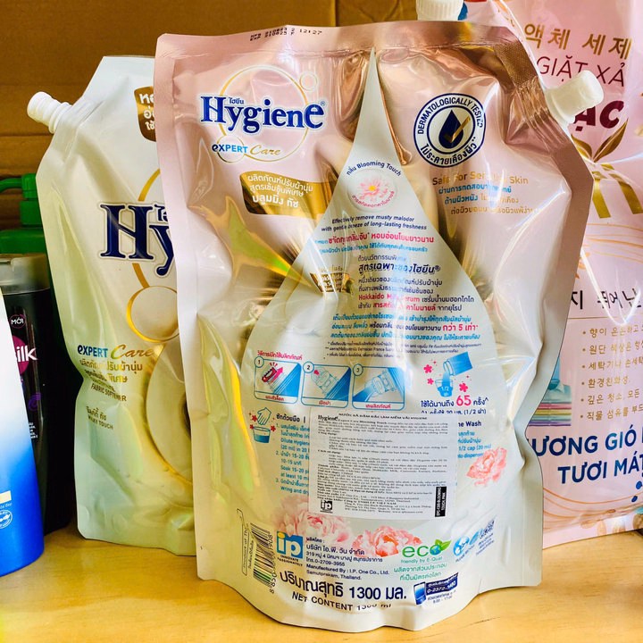 Nước Xả Quần Áo Hygiene Thái Lan Đậm Đặc Túi 1300Ml Hương Thơm Bền Lâu L049 - Lady'S Passion - Ảnh 5